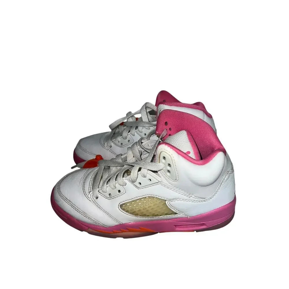 Nike Air Jordan 5 Retro GS Pinksicle SZ 4Y